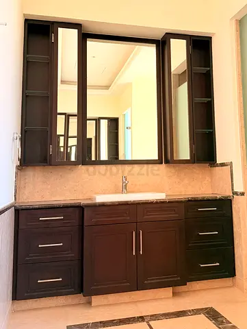 Wooden storage cabinet