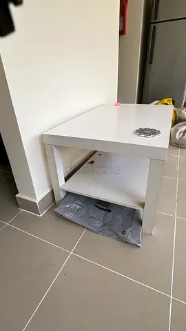 Simple white coffee table - used