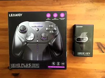 Leadjoy Xeno Plus Wireless Controller + Motion Controller Bundle | Compatible with PC  More