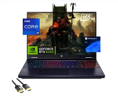 64GB RAM Gaming BEAST - Intel Core i9, RTX 4060, 165Hz Display