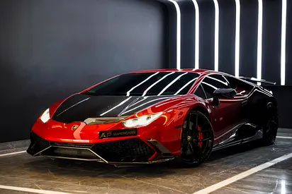 2017 LAMBORGHINI HURUCAN | GCC SPECS | EXCELLENT CONDITION | WARRANTY + SERVICE AVAILABLE