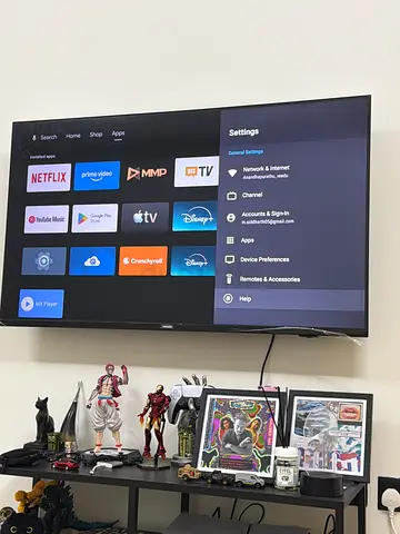 50”Philips 4k tv like new - 2 years old