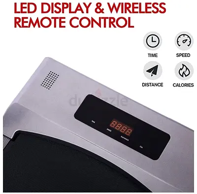 Compact Home Treadmill with LED Display and Remote Control
