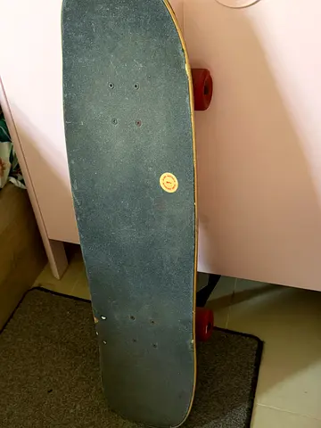 Used cruiser skateboard with large soft wheels - good condition (Disaster  Snakes  32 Skateboard)