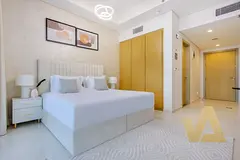 Pool &amp; Sea View | Spacious Balcony | Vacant | Furnished