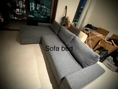 Almost like new condition IKEA vimle grey sofabed