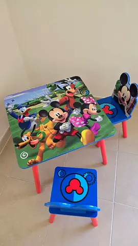 NEW Mickey Mouse kids table and chair set
