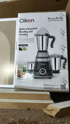 Clikon Blend Master 3-Jar Mixer Grinder - Almost new