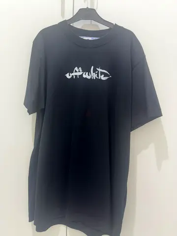 OFF-WHITE Black Brush Arrow T-Shirt | Size M