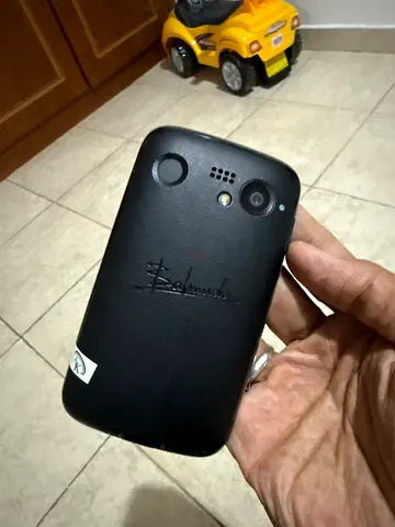 Used Black Balmuda Phone - Good Working Condition