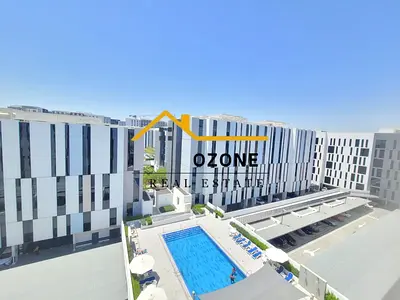 Spacious 1BR | Master Bedroom & Pool view | Amenities included
