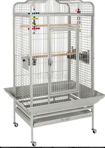 bird cage with trolley