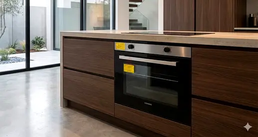 Siemens latest model brand new stock full gass oven built-in integrated 90cm
