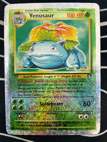 Pokemon legendary collection venusaur reverse holo