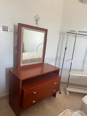 Wooden Dresser with Mirror - Good Condition