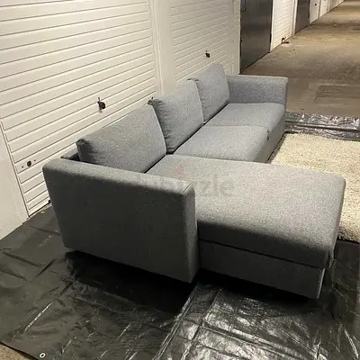 Almost Like New Condition ikea vimle L shape sofa