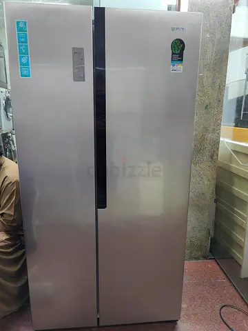 Gorenje latest model side by side refrigerator with 500 liter freestanding