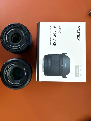 Viltrox AF Air Series Pack - 3 Lenses - X-Mount - Excellent Condition
