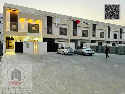 للبيع فيلا بعجمان الحليو  شامل رسوم اللتسجيل والكهرباء والمكيفات 5 غرف ماسترو مجلس وصالة وغرفة خدامة تمليك حر لجميع الجنسيات وأمكانية التمويل البنكي