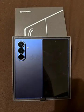 New Samsung Galaxy Z Fold7 (Blue) 256gb in box - Unused