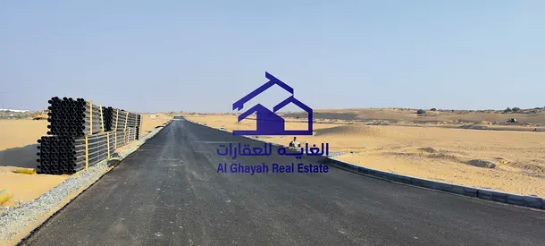 Residential land for sale directly on an 18-meter street – opposite a mosque – Al Sahma | Sharjah