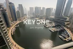 Furnished 3BR | High Floor | Full Marina view