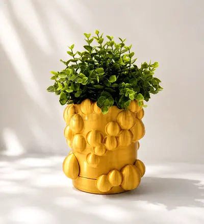 🔥 SALE / Designer Plant Pots / Gold S 🔥