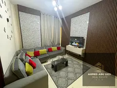 Luxury furnished 1BR apartment, equipped closed kitchen, spacious layout, modern finishes, prime loc