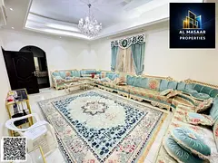 Villa for rent in Al Rawda, near Sheikh Ammar Street, suitable for residential and commercial use. A