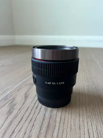 Samyang V-AF 75mm T1.9 FE for Sony