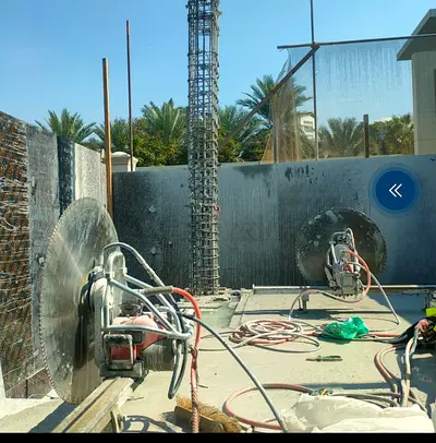 Concrete scanning and cutting work in Dubai in Dubai