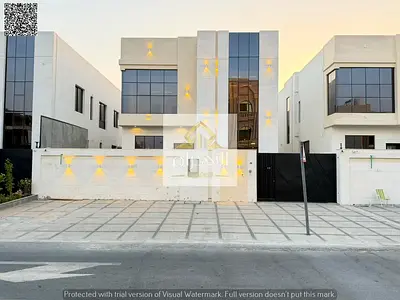 For sale: Modern villa with swimming pool and spacious yard in Al-Haliyo 2 - price includes registr