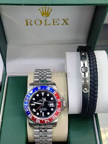 Premium automatic rolex with accessories