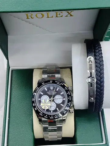 Premium automatic rolex with accessories