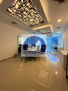 Fitted Office | Burj Khalifa &amp; Downtown View