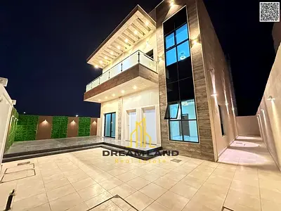 A stunning 4-bedroom master villa with built-in wardrobes in a prestigious area of ​​Al Zahia, including registration fees.
