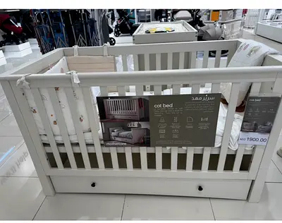Mothercare Harrogate Baby Cot with Mattress