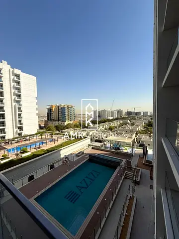 1BR Apartment | Azizi Central | Pool & Park Views | Balcony Access