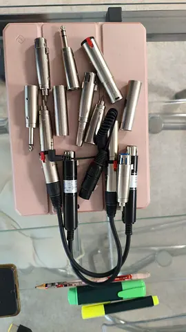 sound recording accessories LSHZ 1/4 inch male mono to XLR female Low Z to High Z Matching Transform