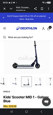 Oxelo scooter kids