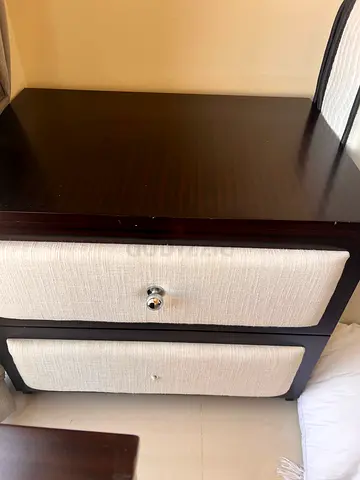Bedroom frame -2 side tables- 1 dressing-1 bench