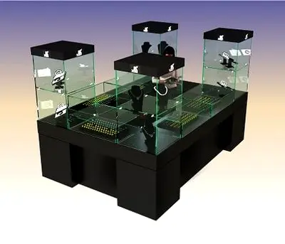 Modern Jewelry Display Counter