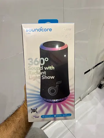 Soundcore Glow Portable Bluetooth Speaker with Light Show