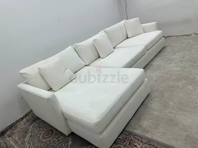 Almost brand new cratebarrel lshape sofa