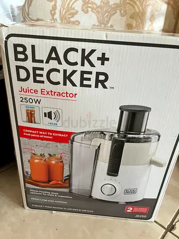 Black+Decker 250W Juicer Extractor Still in box packing