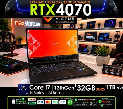 Hp VICTUS 16 - RTX4070 🎮 13thGen Core i7 Extreme Performance, More omen xps stealth alienware zephy