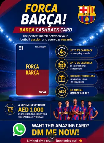 Emirates Islamic Credit Card    Cashback on Spending  Fast Approval Limit