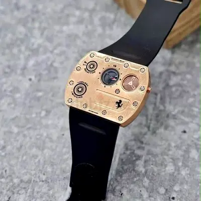 Richard millie ultra slim ferrari watch