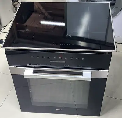 Miele Built-in Induction Top and oven set