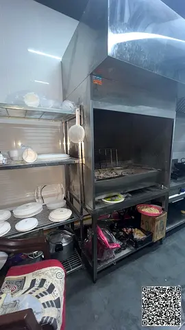 A ready-to-operate restaurant in a prime location in Al Bustan 1, near the bus station, prayer room and Ajman Museum.